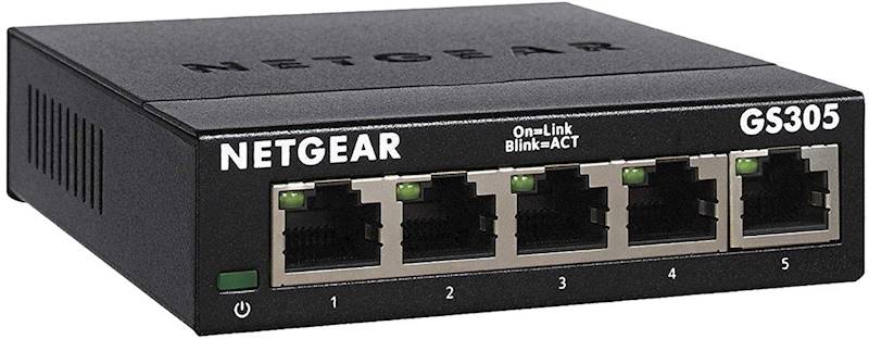 NETGEAR Switch GS305 5x10/100/1000Mbps METAL CASING