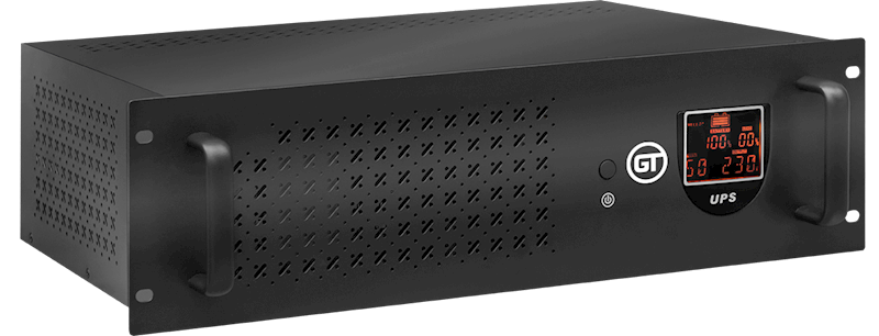 19" UPS POWERBox 1200VA 3xIEC C13, 1xSchuko