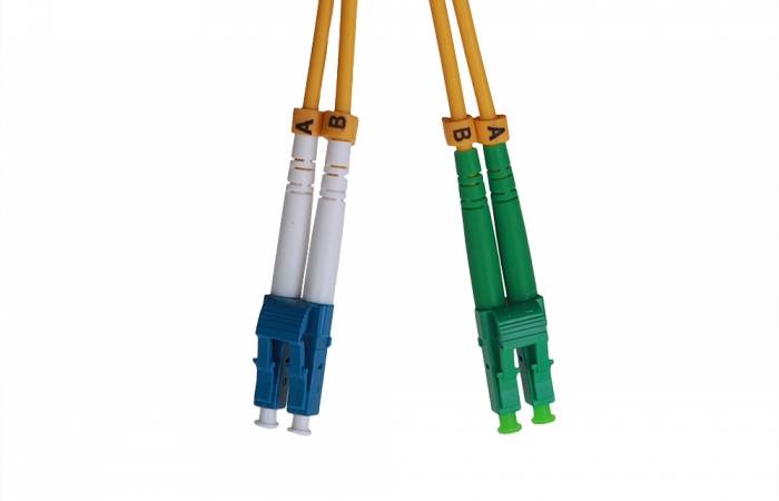 AFL Patchcord LC/APC-LC/PC SM 9/125 1m dx