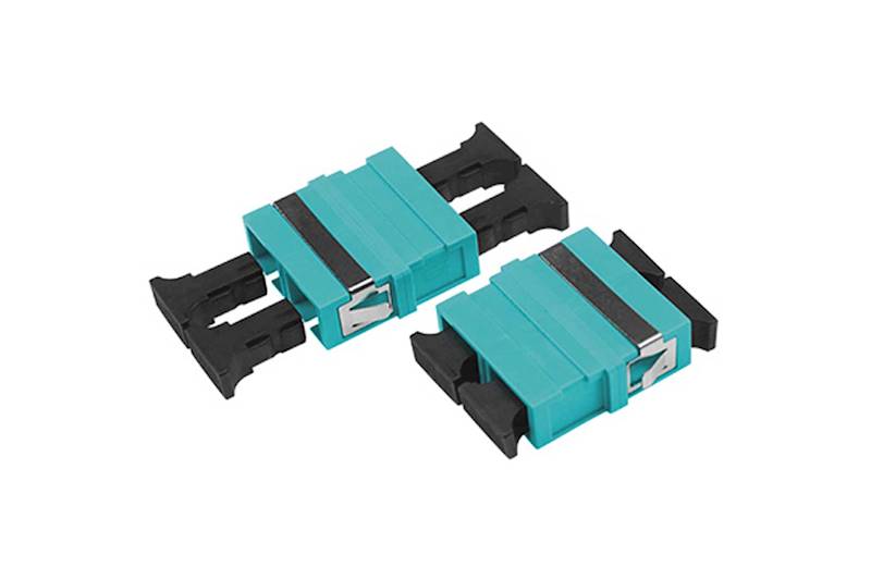 AFL Adapter SC/PC MM OM3 duplex AQUA