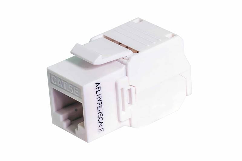 AFL Keystone C5e RJ45 UTP beznarzędziowy biały UCT213211