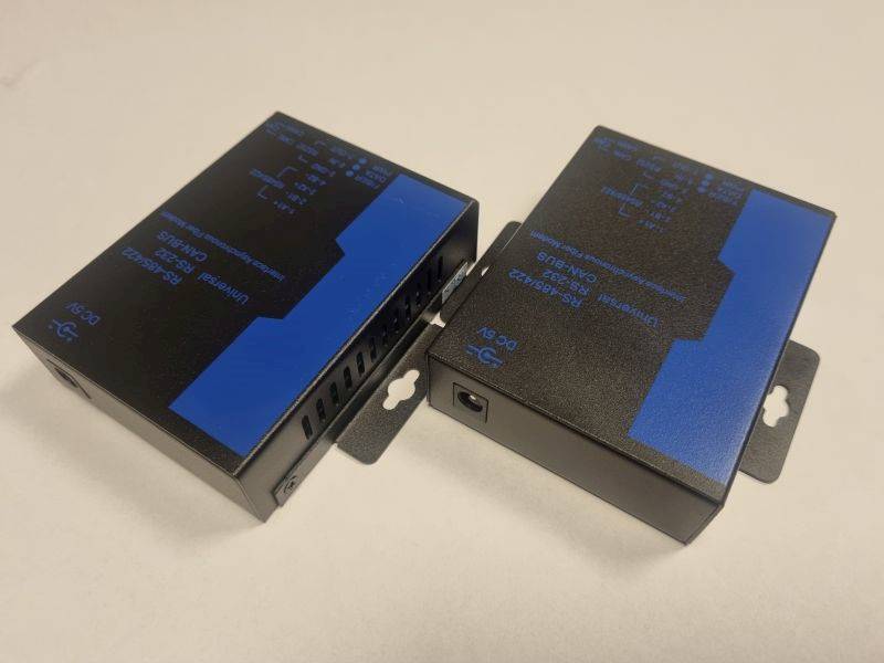 Konwerter RS232/422/485 modem SC jednomodowy WDM B 20km
