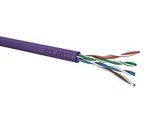 SOLARIX Kabel skrętka U/UTP C5e 24 AWG LSZH Dca fiolet