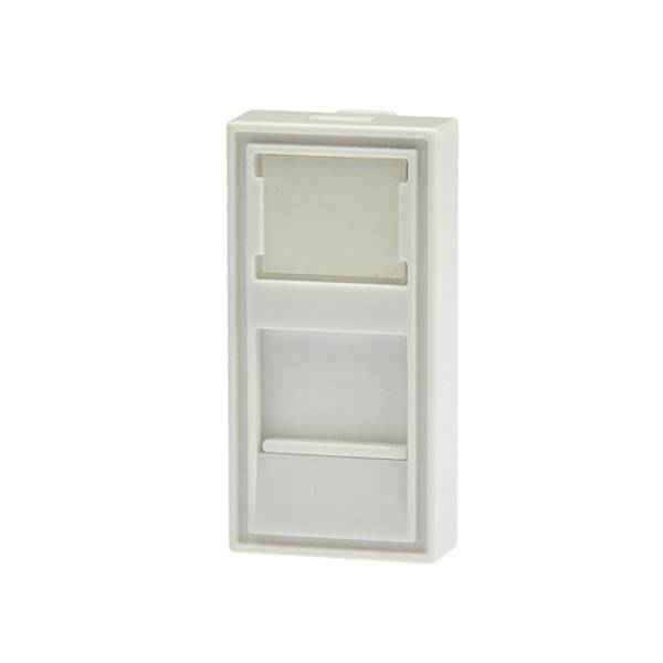 M45 Adapter 22,5 x 45 mm 1E45 dla gniazd typu Keystone