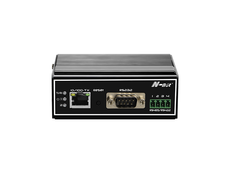 Mediakonwerter przemysłowy NIU601 1x10/100RJ45+1xRS232/485/422+2xDC12-60V  bez zasilacza