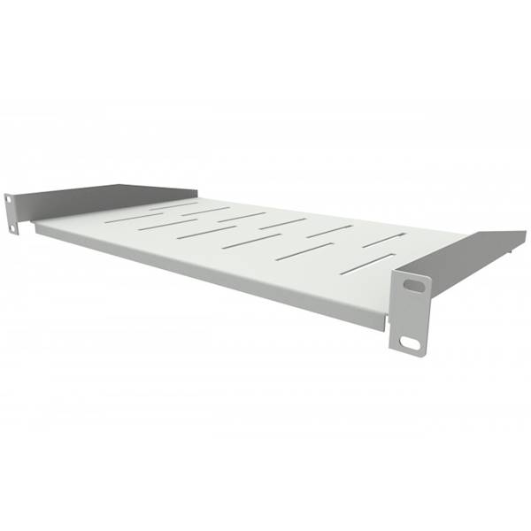 Półka 19" 1U 260mm szara RAL7035