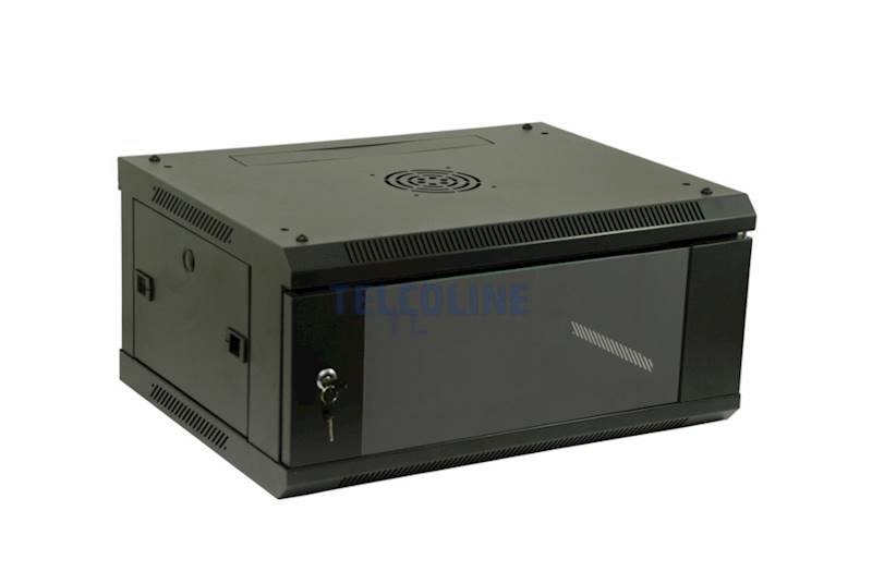 19" Szafa rackowa TELCOLINE 4U 600x450 mm, czarna