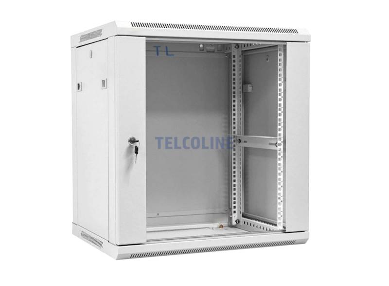 19" Szafa rackowa TELCOLINE 15U 600x450 mm, szara