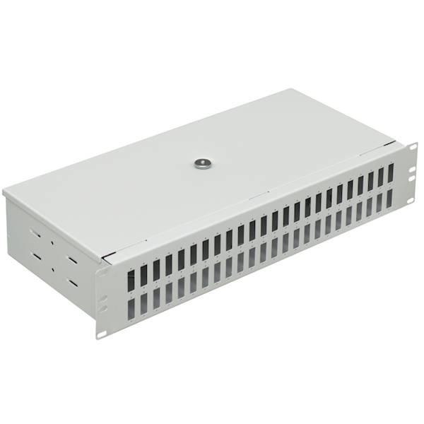 19" Przełącznica światłowodowa 2U 48xSC duplex wysuwana