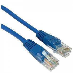 Patchcord C6 UTP 2,0m niebieski