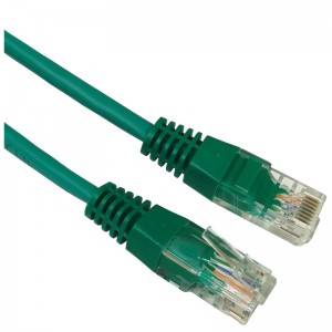 Patchcord C6 UTP 2,0m zielony