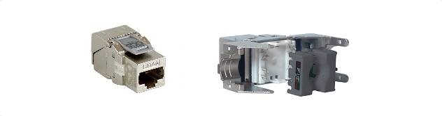 CCS Moduł keystone RJ45 STP C6A Channel
