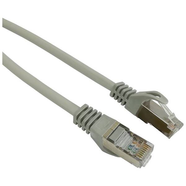MOLEX Kabel krosowy F/UTP  kat. 6 1m szary