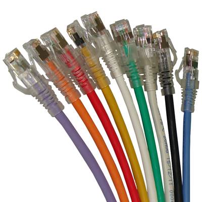 MOLEX Kabel krosowy F/UTP kat.6A 7m szary