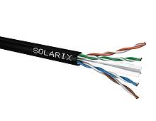 Kabel skrętka SOLARIX C6 UTP PE zewnętrzny suchy