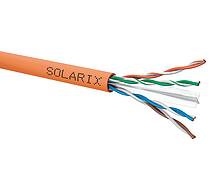 Kabel skrętka SOLARIX C6 U/UTP LSOHFR B2ca s1d1a1