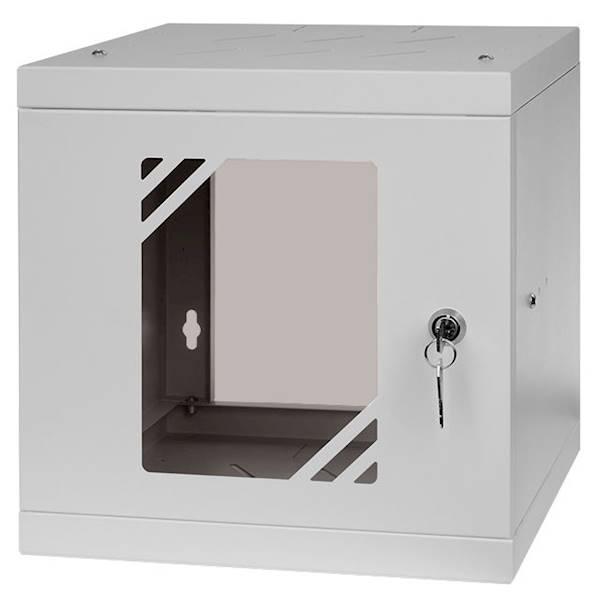 10" Szafa wisząca 6U 300mm szara