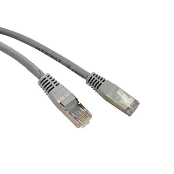 Patchcord C6 STP 0,5m czarny