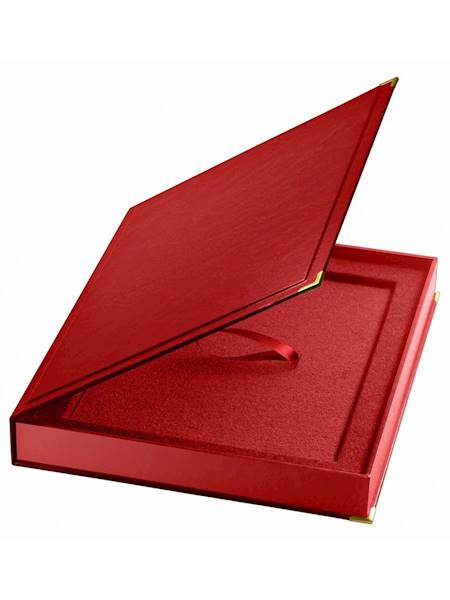 Etui na deskę A4 - czerwone