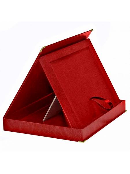 Etui na deskę A4 - czerwone