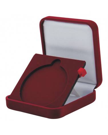 Etui na medal MD121 Bordowe - 7 cm