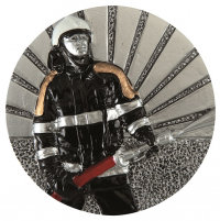 Emblemat DX46 strażak
