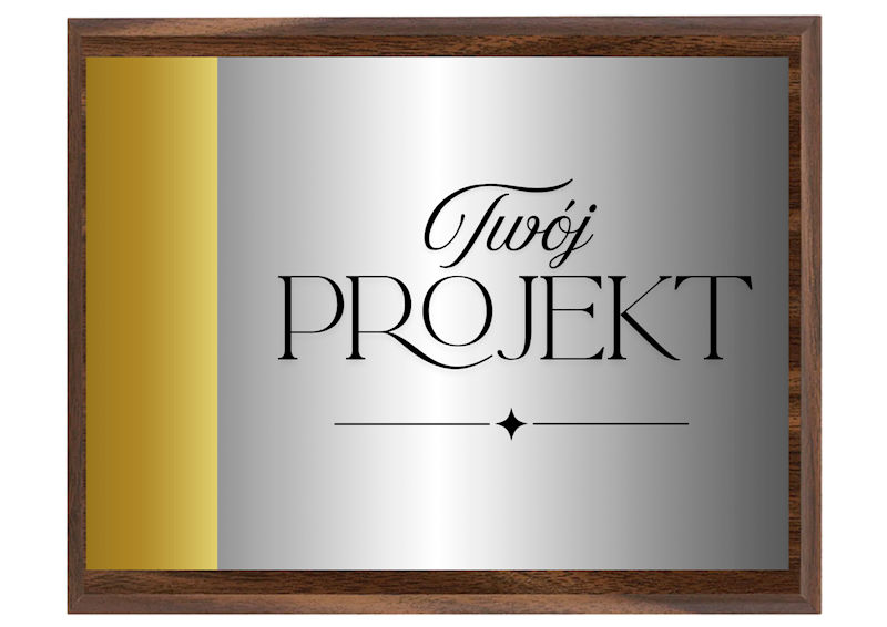 Podziękowanie dyplom drewniany 150x113