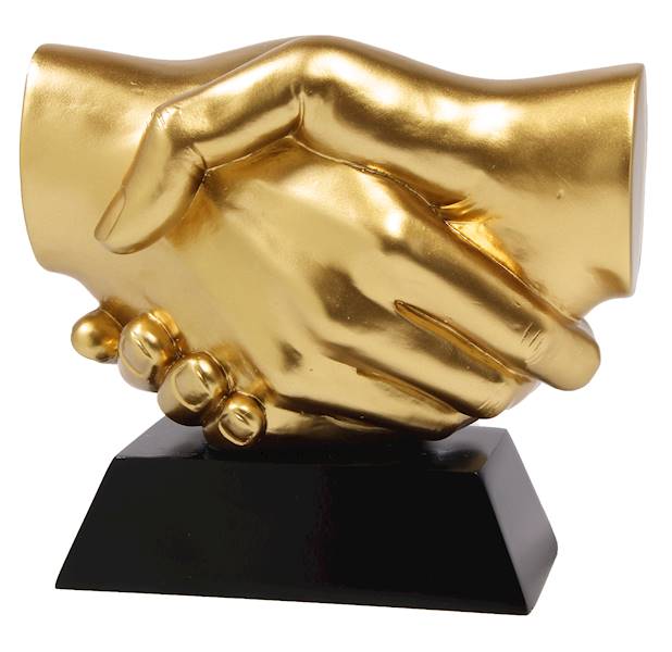Statuetka FG510 uścisk dłoni