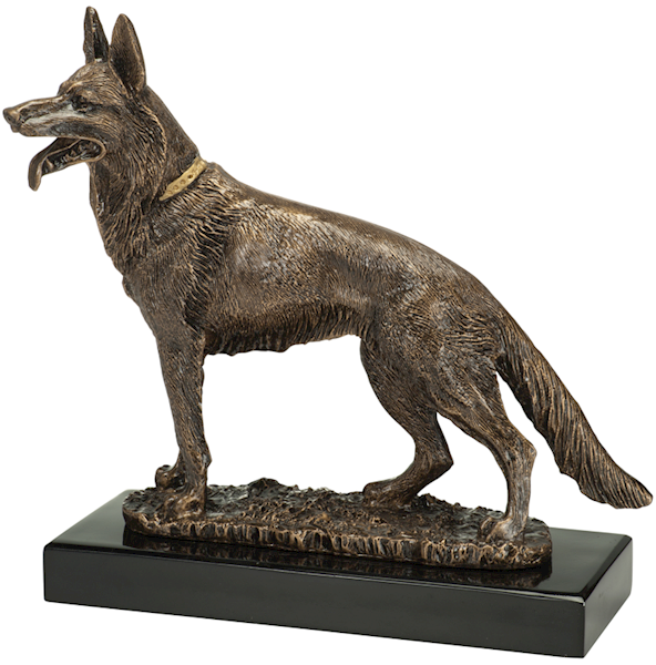 Statuetka RE153 pies owczarek niemiecki