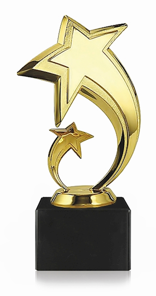 Statuetka Q273-G gwiazda