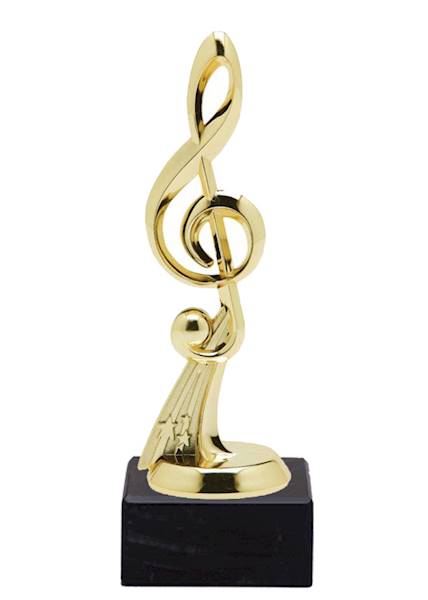 Statuetka MD266 klucz wiolinowy muzyka