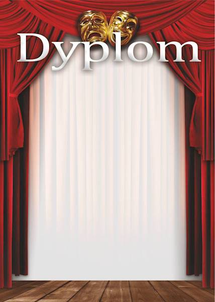 Dyplom MD028 25 szt teatr