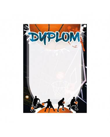 Dyplom MD150 25 szt koszykówka