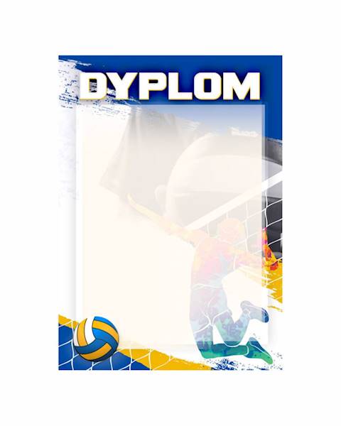 Dyplom MD207 25 szt siatkówka