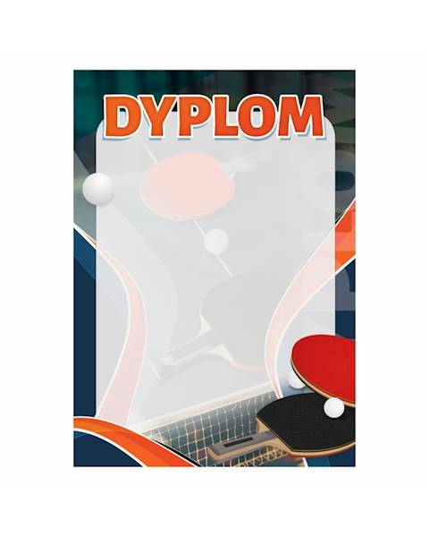 Dyplom MD206 25 szt tenis stołowy