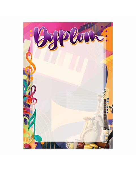 Dyplom MD200 25 szt muzyka