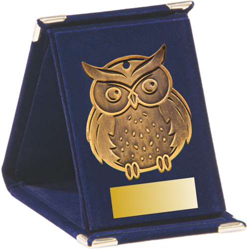 Medal Q11 sowa w ETUI