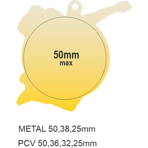 Medal Q8 Z piłka nożna