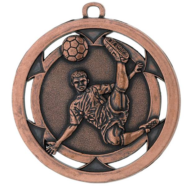 Medal D4A brązowy piłka nożna