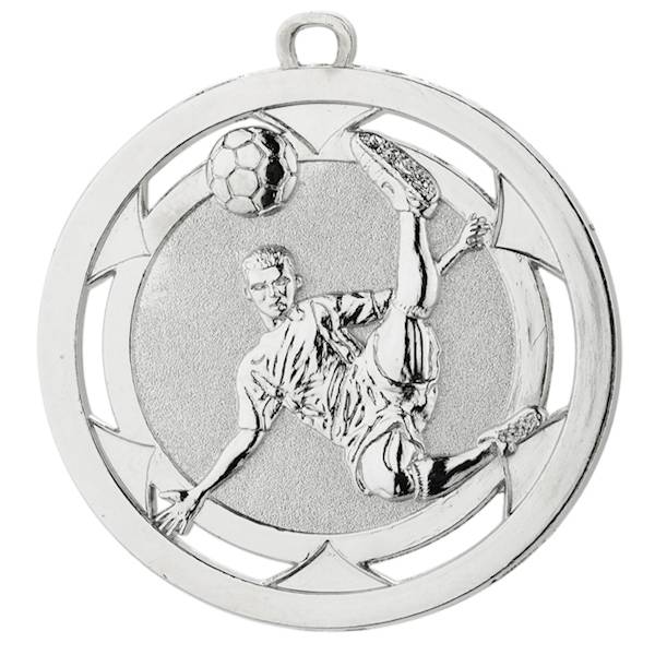 Medal D4A srebrny piłka nożna