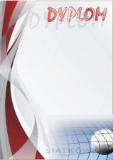 Dyplom DYP262 25 szt - siatkówka