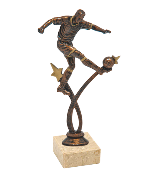 Statuetka F4913 b piłkarz