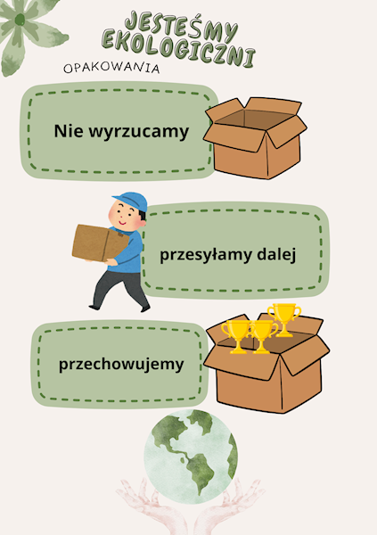 JESTEŚMY EKOLOGICZNI