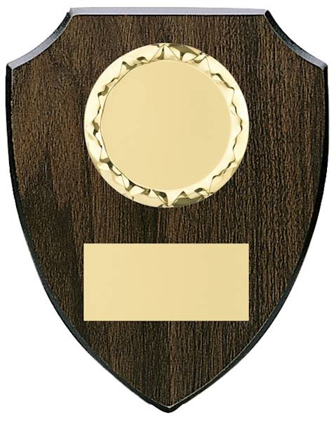 Podziękowanie tarcza 22,5x18 + emblemat