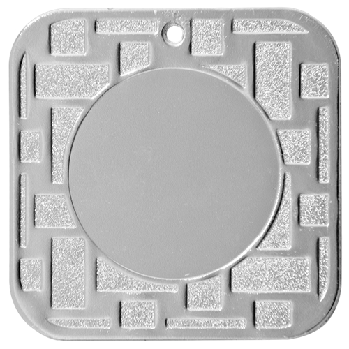 Medal ME1080 srebrny- 8 cm