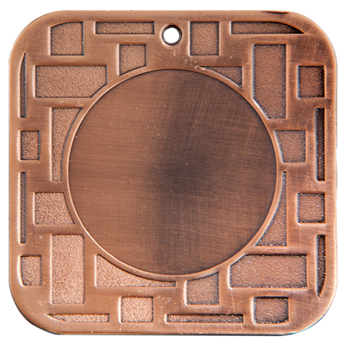 Medal ME1080 brązowy - 8 cm