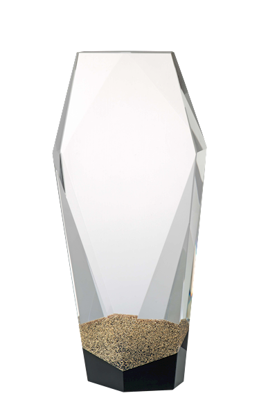 Statuetka szklana W690 br