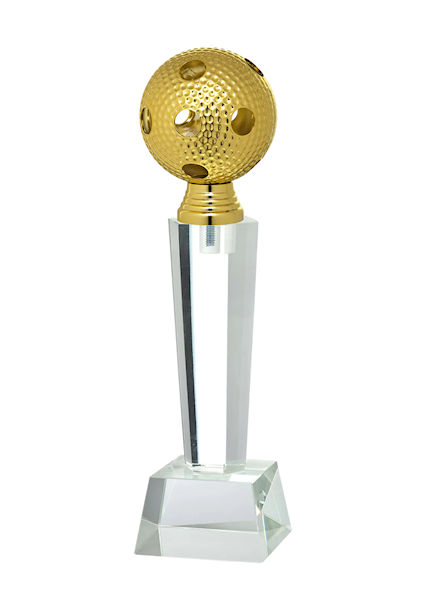 Statuetka szklana W682 unihokej ETUI