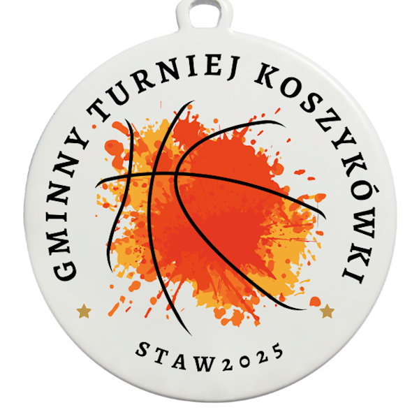 Medal stalowy DU5001.20 nadruk UV