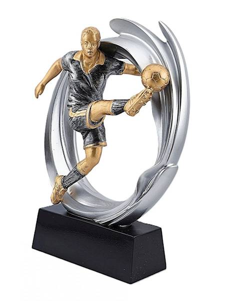 Statuetka DRX002 piłka nożna strzelec